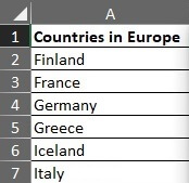 conditional formatting
