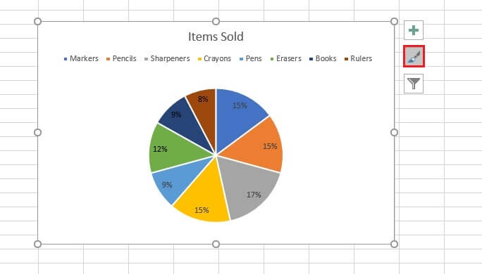 How to make a pie chart in Excel