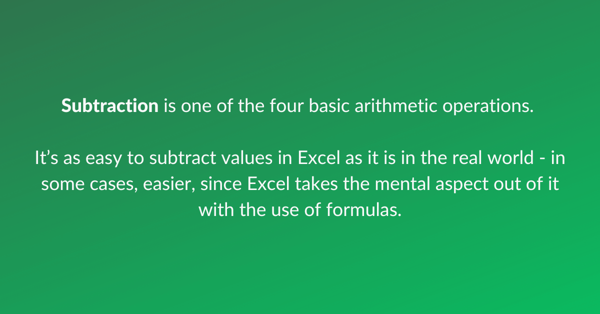 how-to-subtract-in-excel-goskills