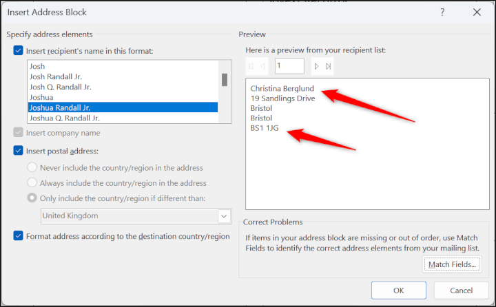 address-block-mail-merge