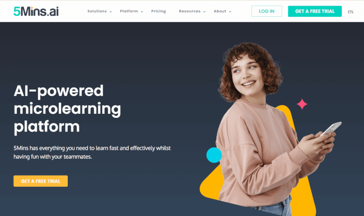 5mins.ai microlearning lms