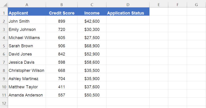 Excel nested IF/OR statement