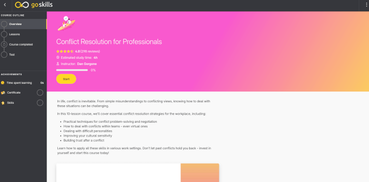 conflict resolution for professionals