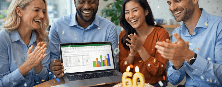 Free Excel Practice Exercises: Our 60th Challenge Milestone resource cover image