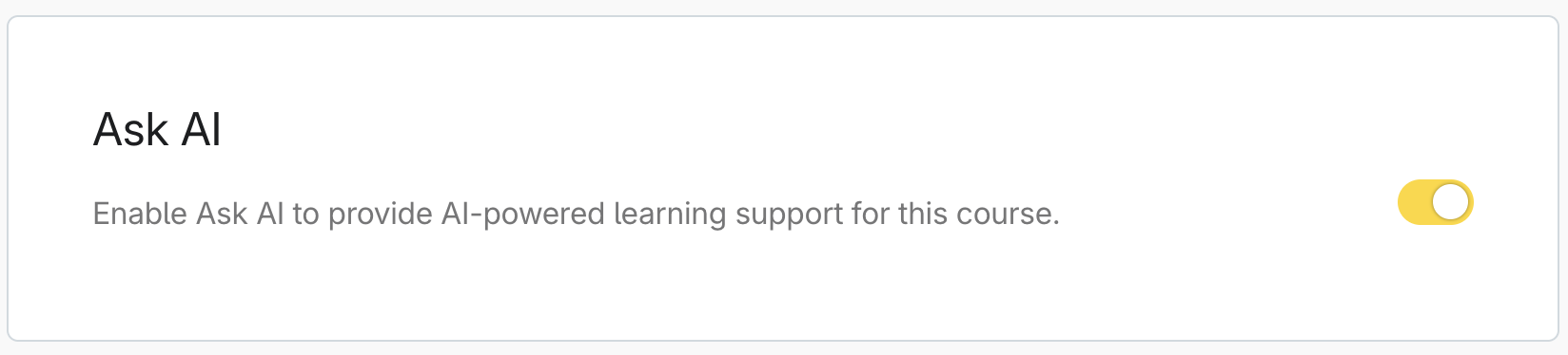 ask-ai-setting