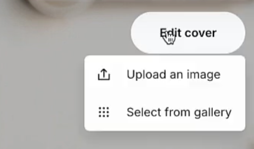 edit cover unsplash